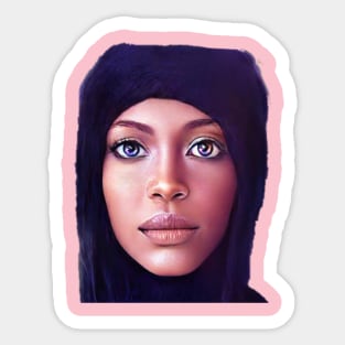 Erykah badu t-shirt Sticker